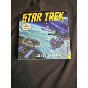 Star Trek Daily 2024 Day-To-Day Calendar by CBS and MTV/Viacom (2023, Calendar)
